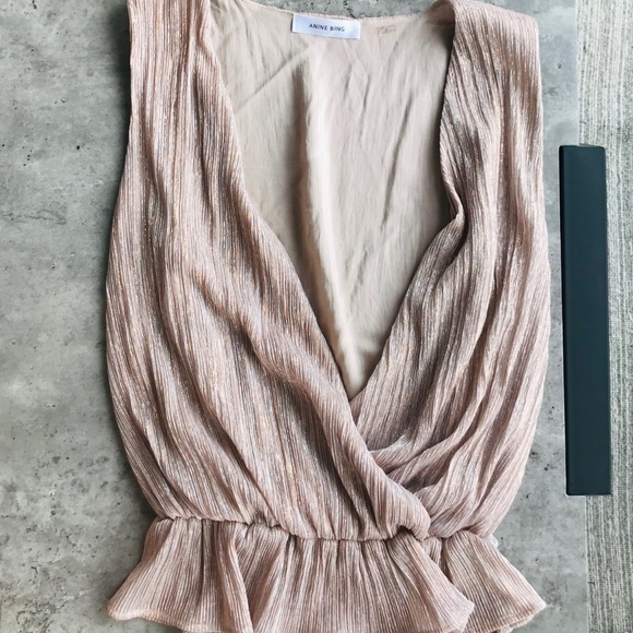 Anine Bing New Years Eve Tank Top Size M - Picture 3 of 3